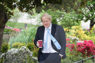 Boris Johnson walking in St James Park