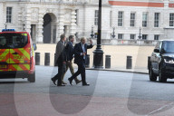 Boris Johnson walking in St James Park