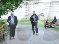Boris Johnson walking in St James Park