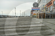 NEWS - Coronavirus: USA - Ocean City in Maryland wirkt verlassen