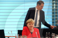NEWS - Regierungsmitglieder bei der Kabinettssitzung in Berlin