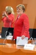 NEWS - Regierungsmitglieder bei der Kabinettssitzung in Berlin