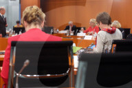NEWS - Regierungsmitglieder bei der Kabinettssitzung in Berlin