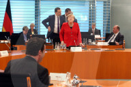 NEWS - Regierungsmitglieder bei der Kabinettssitzung in Berlin