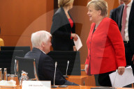 NEWS - Regierungsmitglieder bei der Kabinettssitzung in Berlin
