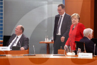 NEWS - Regierungsmitglieder bei der Kabinettssitzung in Berlin