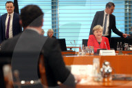 NEWS - Regierungsmitglieder bei der Kabinettssitzung in Berlin