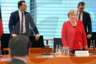 NEWS - Regierungsmitglieder bei der Kabinettssitzung in Berlin