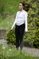 PEOPLE - Michelle Hunziker mit Tochter Aurora und Freundin Sara Daniele unterwegs in Bergamo