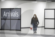 Luton airport briefly bursts into life, as Wizz Air flies in from Bulgaria.