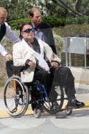 Big cat showmen Siegfried Fischbacher and Roy Horn attend a plaque unveiling bearing their names at Las VegasÍ Cleveland Clinic for Brain Health on SiegfriedÍs 79th birthday. 