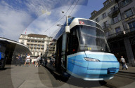 NEWS - Coronavirus: VBZ-Trams in Zürich tragen "Schutzmasken"