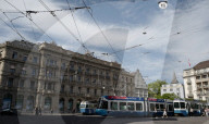 NEWS - Coronavirus: VBZ-Trams in Zürich tragen "Schutzmasken"