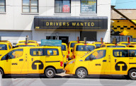 NEWS - Coronavirus: Taxi-Parkplatz in New York City
