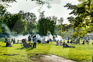 NEWS - Coronavirus: Bei schönen Wetter ist in den Parks von Rotterdam nicht mehr viel vom Abstand zu sehen