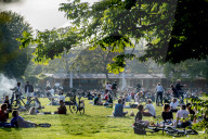 NEWS - Coronavirus: Bei schönen Wetter ist in den Parks von Rotterdam nicht mehr viel vom Abstand zu sehen