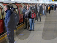 Jubilee Line tube commuters as lockdown eases
