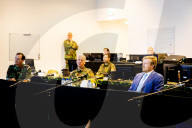 ROYALS -  Arbeitsbesuch von König Willem Alexander im Territorialen Operationszentrum