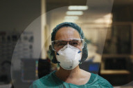 In the red zone in Sotiria hospital, Athens – a photo essay. Despite the fact that Greece’s hospitals have in recent years born the brunt of austerity measures, the country’s response to the Covid-19 pandemic has been heralded by some as an example t