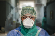 In the red zone in Sotiria hospital, Athens – a photo essay. Despite the fact that Greece’s hospitals have in recent years born the brunt of austerity measures, the country’s response to the Covid-19 pandemic has been heralded by some as an example t