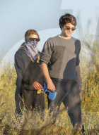 PREMIUM EXCLUSIVE Sofia Richie hiking in Malibu as Scott Disick is in rehab