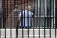 Boris returns to Downing Street after jogging again today