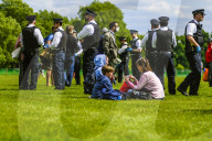 Lockdown protestors London