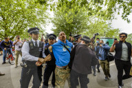 Lockdown protestors London