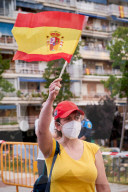 NEWS - Coronavirus: Proteste gegen Einschränkungen in Madrid