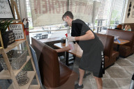 NEWS - Coronavirus: Abstandsregeln in Restaurants in Coral Springs, Florida