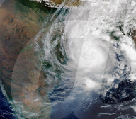 Cyclone Amphan making landfall over Bangladesh