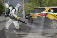 NEWS - Coronavirus: Strassenreinigung in Moskau
