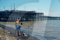 REPORTAGE - Briten am Meer am Bank Holiday Monday