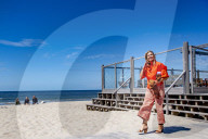 ROYALS - Königin Maxima besucht die niederländische Insel Texel