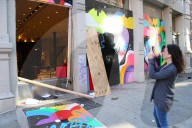 NEWS - USA Unruhen: Luxusläden in Soho New York verwüstet