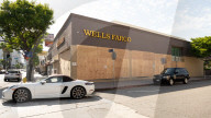 NEWS - USA Unruhen: Verbarrikadierte Shops in Los Angeles