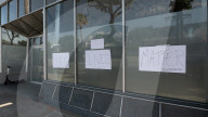 NEWS - USA Unruhen: Verbarrikadierte Shops in Los Angeles