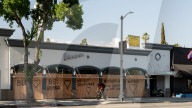 NEWS - USA Unruhen: Verbarrikadierte Shops in Los Angeles