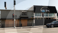 NEWS - USA Unruhen: Verbarrikadierte Shops in Los Angeles