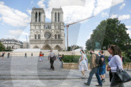 NEWS - Coronavirus: Platz vor der Notre-Dame in Paris wieder zugÃ¤nglich