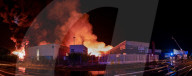 NEWS - Großbrand bei einer Papierstoff-Recycling Firma in Diez