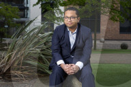 Atif Syed, CEO and founder of a firm called Wootzano. From a unit in Sedgefield, county Durham, the small company has developed what it describes as “electronic skin”, a highly stretchable polymer that Syed says can detect sensations “the way you and