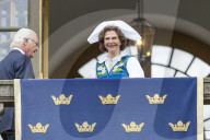 ROYALS -  Nationalfeiertag: König Carl Gustaf und Königin Silvia in Stockholm