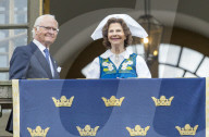 ROYALS -  Nationalfeiertag: König Carl Gustaf und Königin Silvia in Stockholm