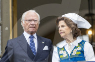 ROYALS -  Nationalfeiertag: König Carl Gustaf und Königin Silvia in Stockholm