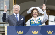 ROYALS -  Nationalfeiertag: König Carl Gustaf und Königin Silvia in Stockholm