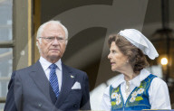 ROYALS -  Nationalfeiertag: König Carl Gustaf und Königin Silvia in Stockholm