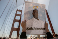 NEWS - USA Unruhen: Proteste auf der Golden Gate Bridge von San Francisco