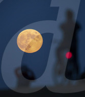 Strawberry full moon.