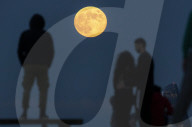Strawberry full moon.